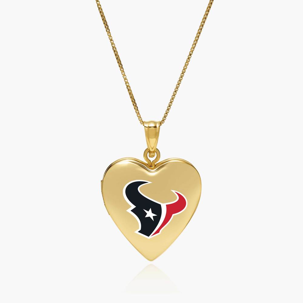 Officially Licensed Houston Texans Heart Locket
