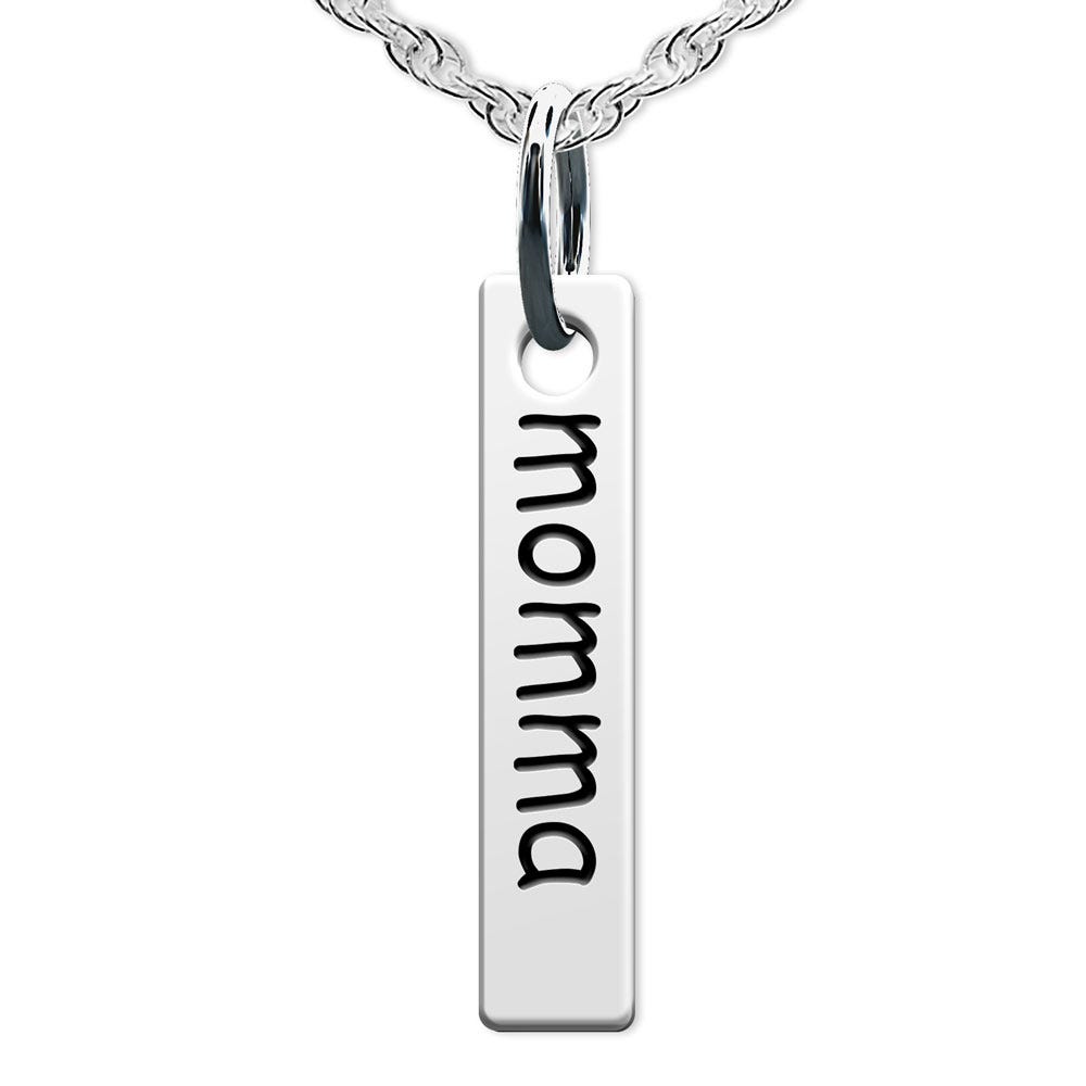 Momma Tall Tag Charm