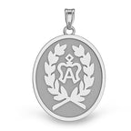 American Warmblood (Full Logo) Horse Breed Oval Medal