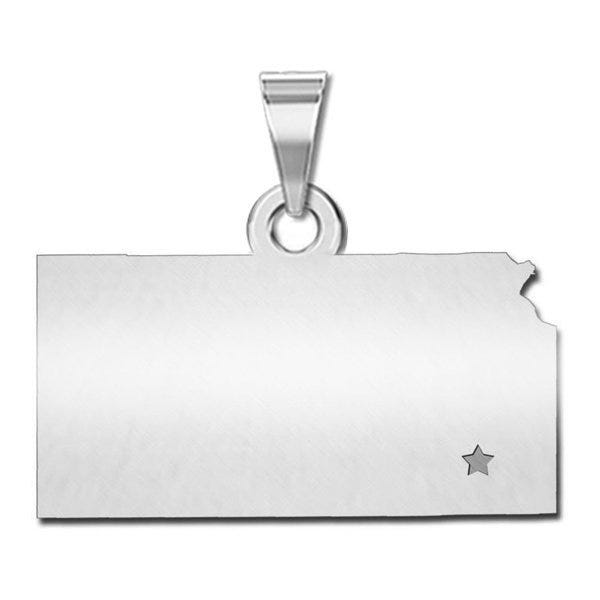Personalized Kansas Pendant or Charm