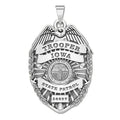 Personalized Iowa Trooper Police Badge with Your Rank, Department and Number