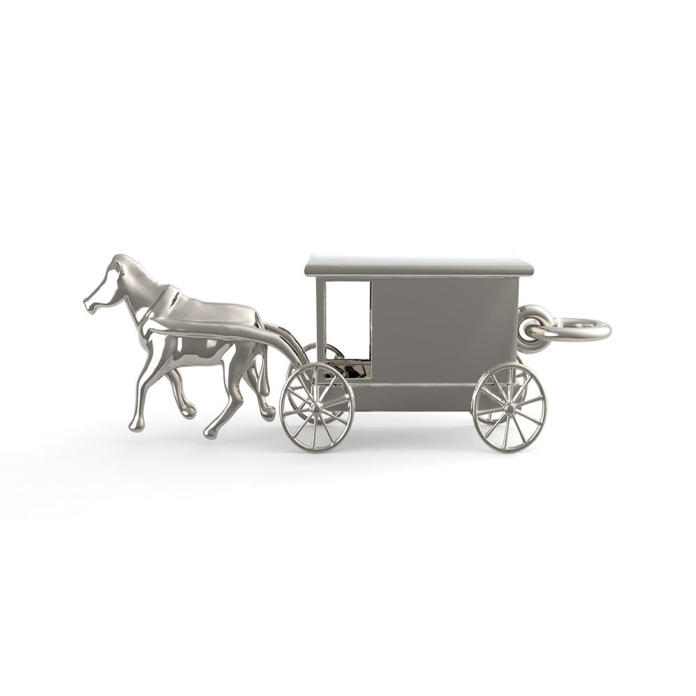 Amish Wagon Charm(2254)