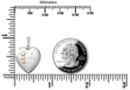 I Love You Heart Photo Locket