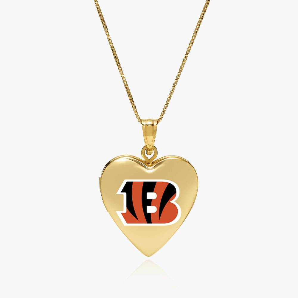 Officially Licensed Cincinnati Bengals Heart Locket