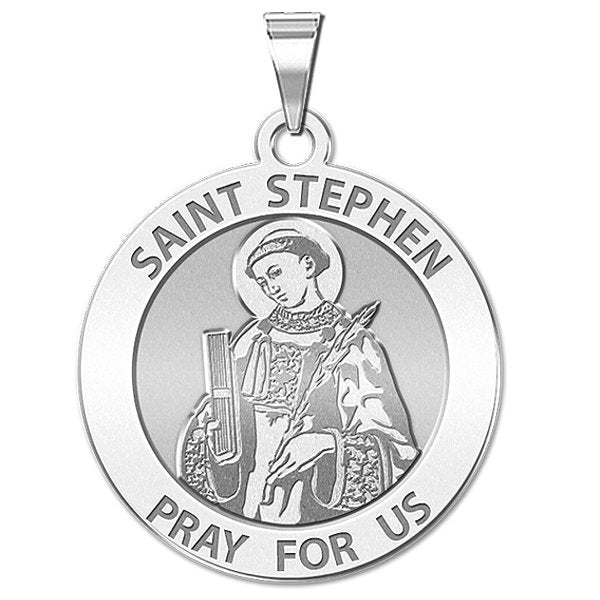 Saint Stephen Religious Medal
