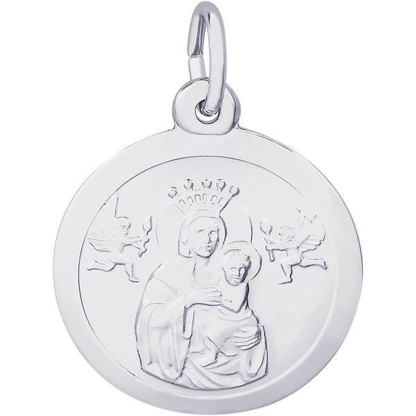Madonna and Child Engravable