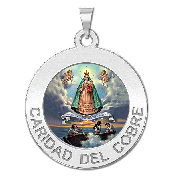 Caridad Del Cobre Religious Medal