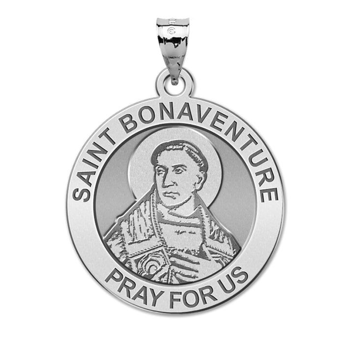 Saint Bonaventure Round Religious Medal