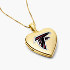 Officially Licensed Atlanta Falcons Heart Locket
