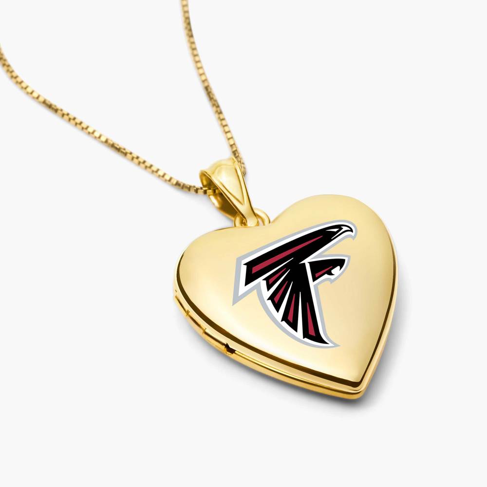 Officially Licensed Atlanta Falcons Heart Locket