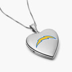 Officially Licensed Los Angeles Chargers Heart Locket