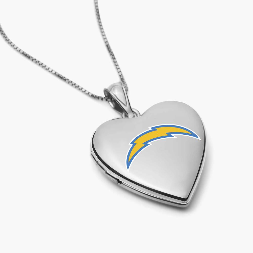 Officially Licensed Los Angeles Chargers Heart Locket