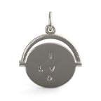 I Love You Spinner Charm