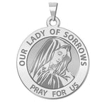 Our Lady Of Sorrows Religious Medal
