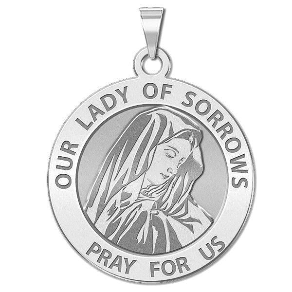 Our Lady Of Sorrows Religious Medal