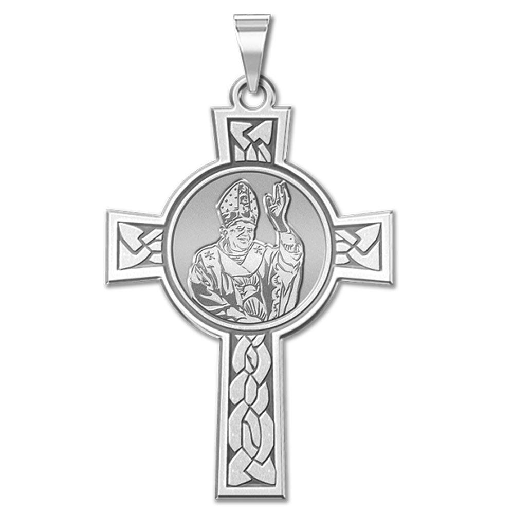Pope Benedict Xvi Cross Religious Medal