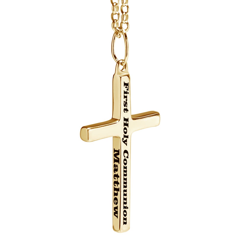 Personalized Cross Necklace