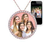Circle of Life Pendant with Cubic Zirconia Stones