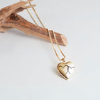 Interlocking Hearts Photo Locket