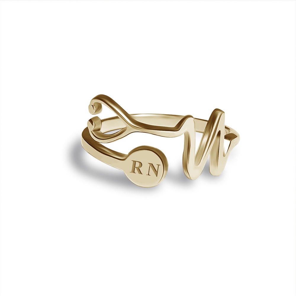 Stethoscope Nurse Ring