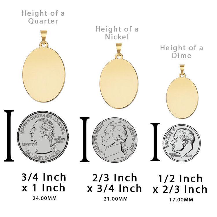 Saint Lucy Religious Medal  "EXCLUSIVE"