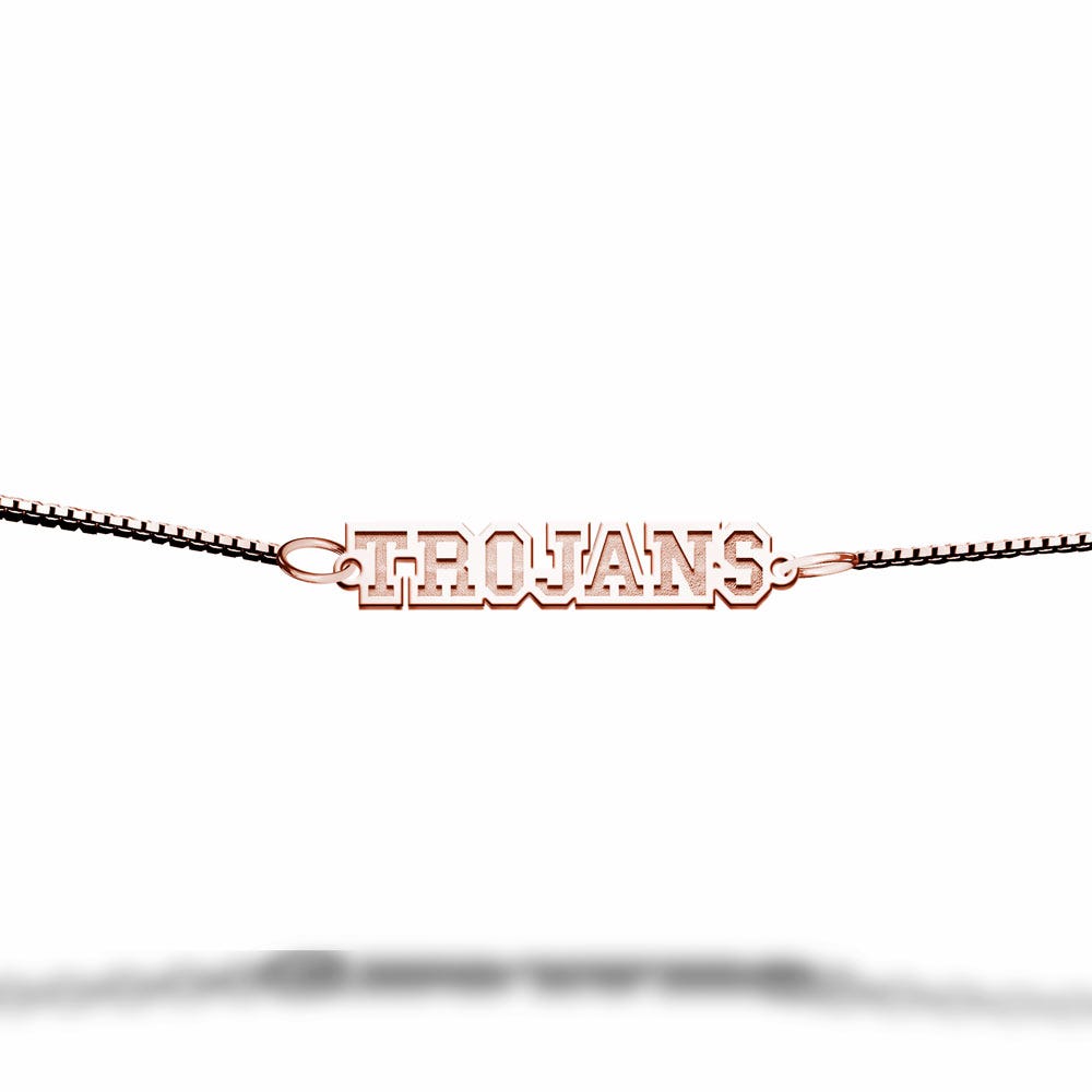 Usc Block Trojans Bracelet