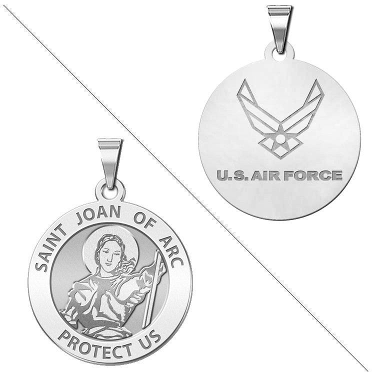 Saint Joan of Arc Doubledside Air Force Religious Medal