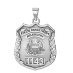 Personalized Philadelphia Police Badge with Your Number
