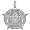 Personalized 5-Point Star Mississippi Sheriff Badge with Rank & Dept.