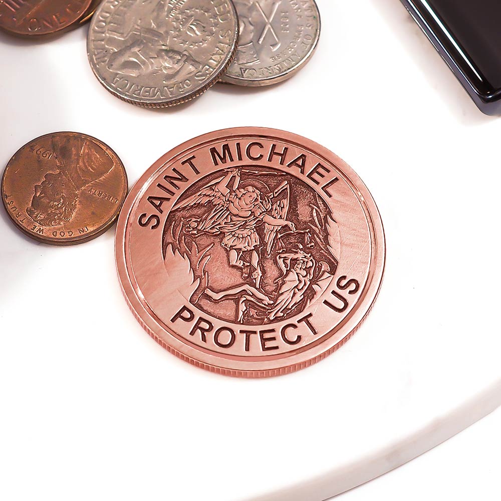Saint Michael Pocket Coin