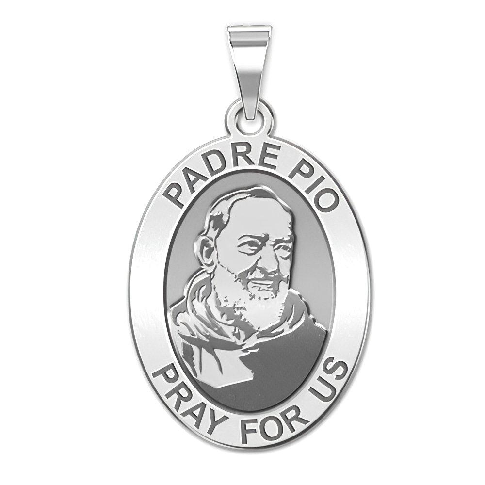 Padre Pio Oval Medal