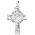 Ecce Homo Cross Religious Medal
