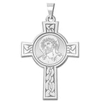 Ecce Homo Cross Religious Medal