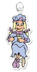 Little Miss Muffet Charm