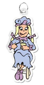 Little Miss Muffet Charm