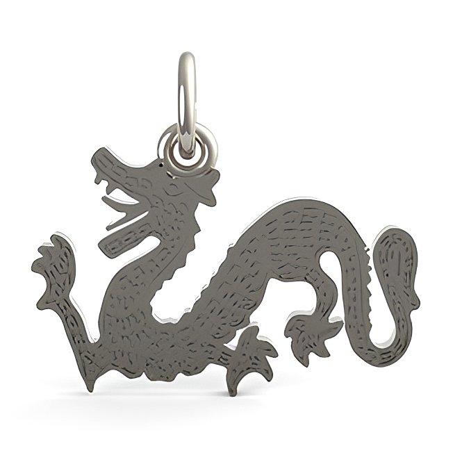 Chinese Serpent Dragon Charm
