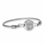 Saint Thomas Aquinas Bangle Bracelet