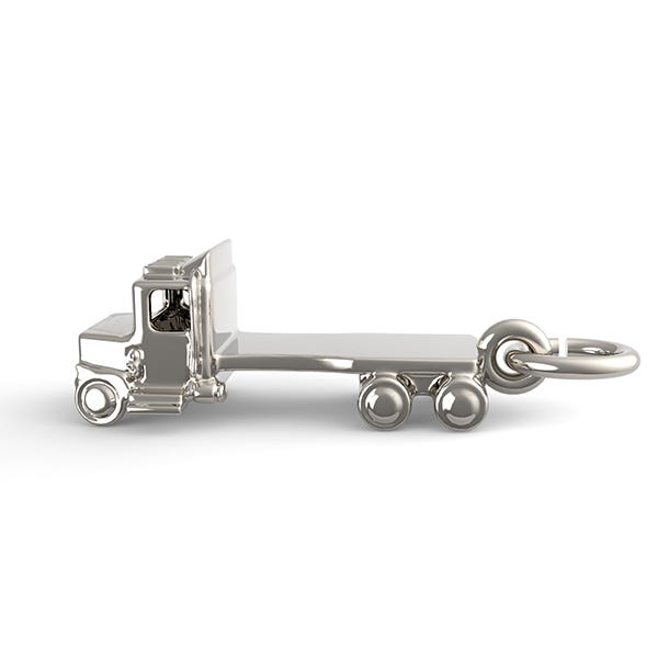 Semi Truck Charm