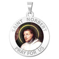 Saint Norbert Religious Medal "Color