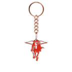 Texas Tech Color Enamel Rider Keychain