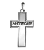 Personalized Cross With Block Name