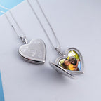 Dad Locket With Heart Design