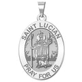 Saint Lucian Religious Medal - Oval