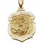Hollow St. Michael Medal