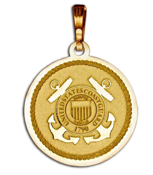 Saint Joan of Arc Doubledside COAST GUARD Religious Medal "EXCLUSIVE"
