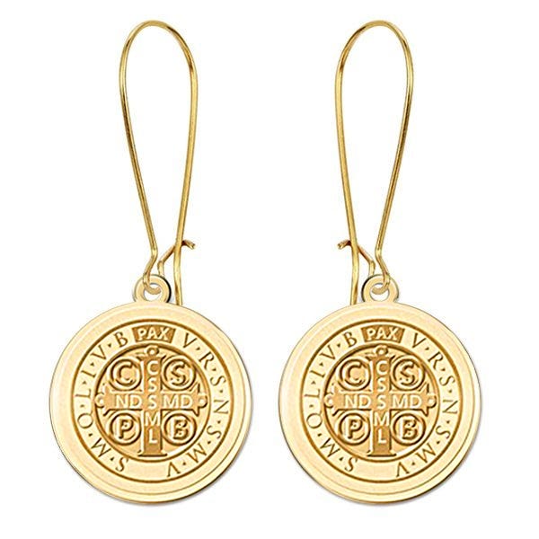 Saint Benedict Earrings