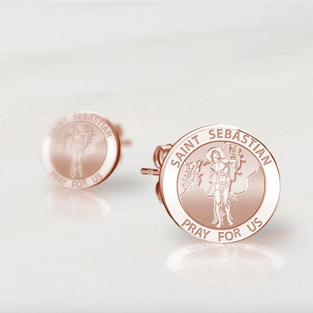 Saint Sebastian Earrings