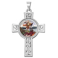 Saint Michael Religious Medal "Color"