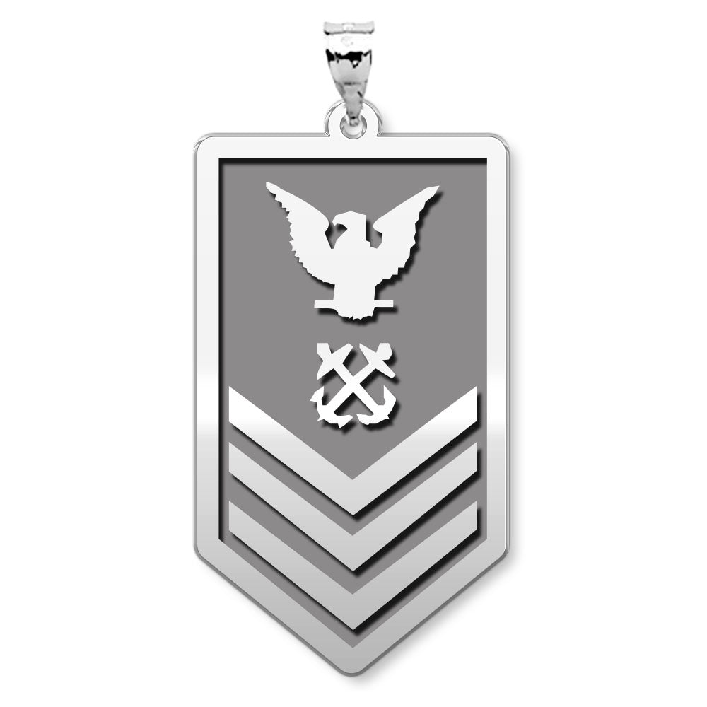 Unites States Coast Guard Petty Officer 1St Class Pendant