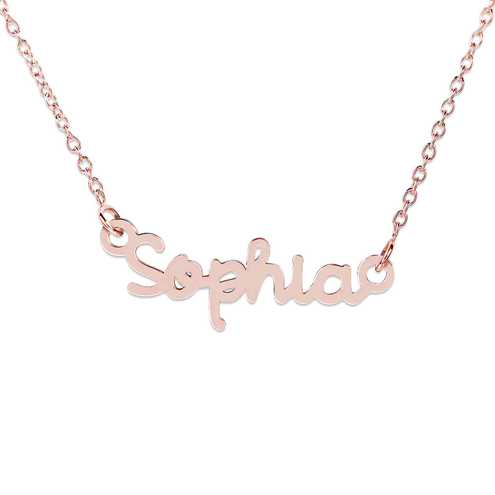 Kitty Style Name Necklace